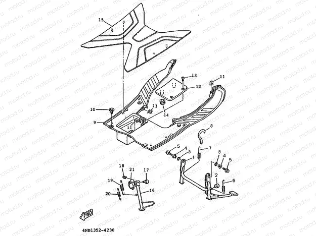 STAND & FOOTREST