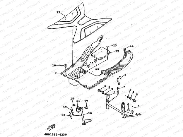 STAND & FOOTREST
