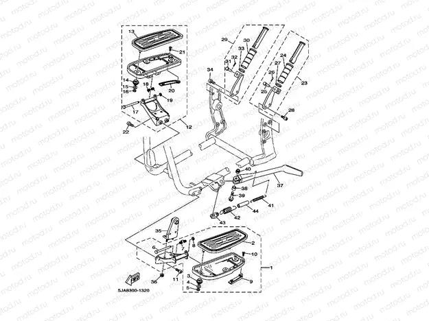 STAND & FOOTREST
