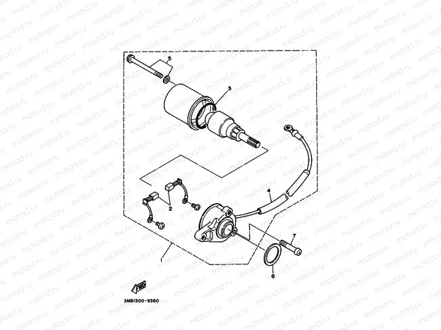 Star Ting Motor (3FW 6, 7, 8, 9)