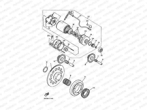 STARTER CLUTCH