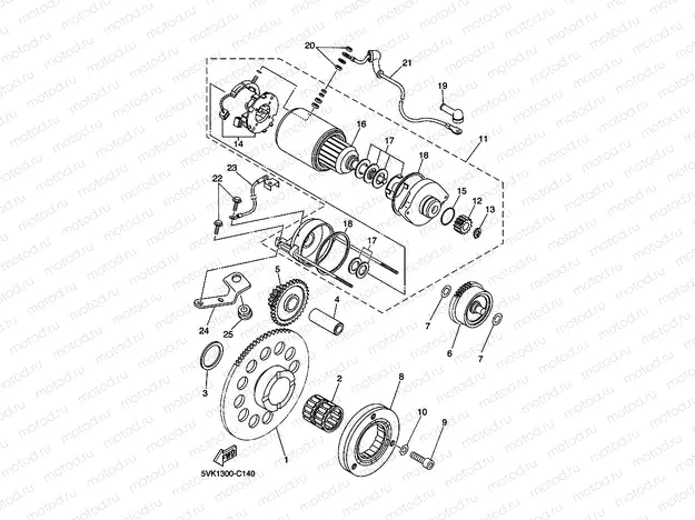 STARTER CLUTCH