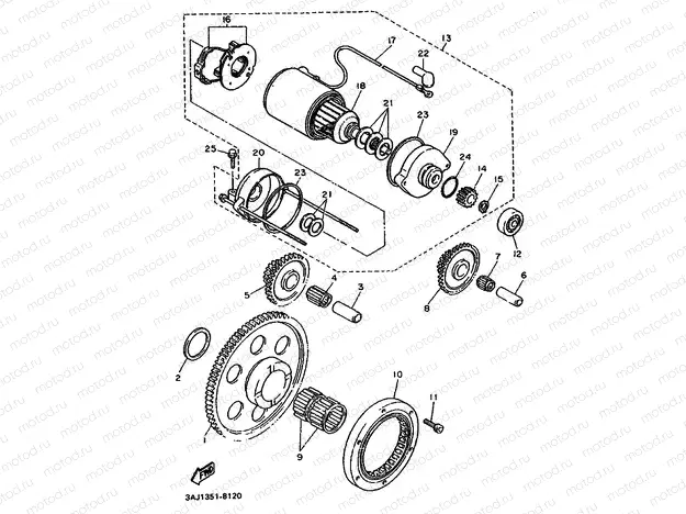 STARTER CLUTCH