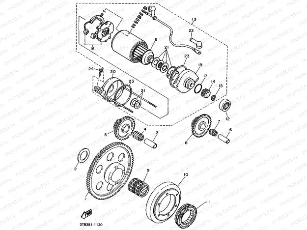 STARTER CLUTCH