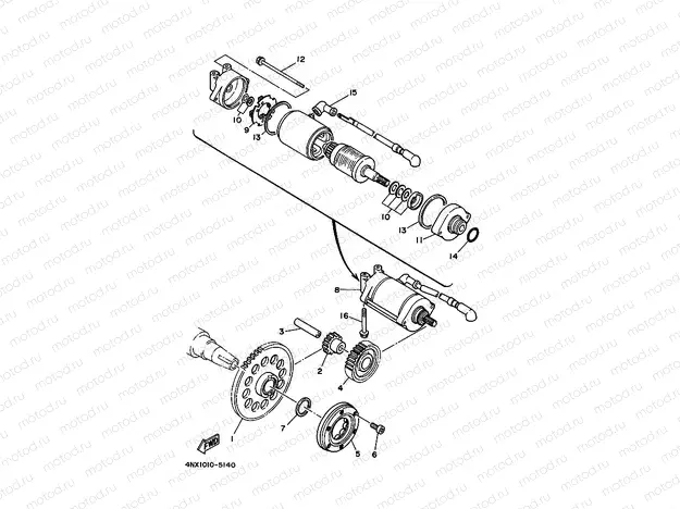 STARTER CLUTCH