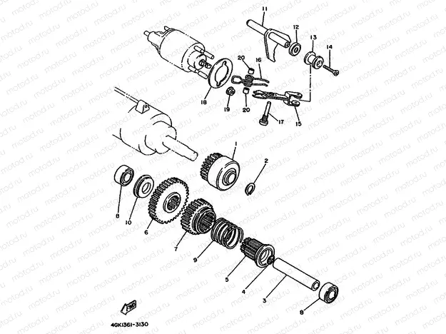 STARTER CLUTCH