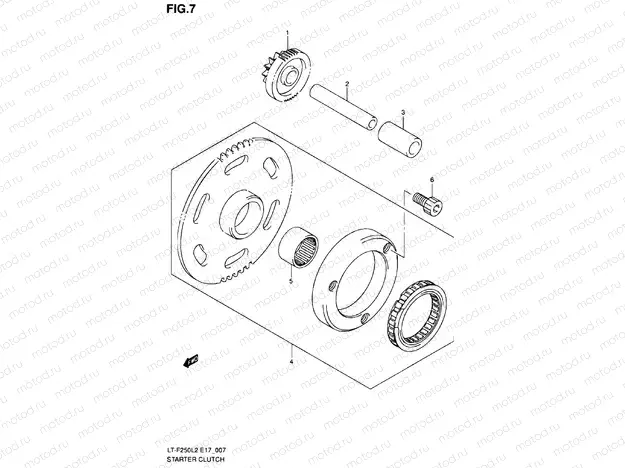 Starter clutch