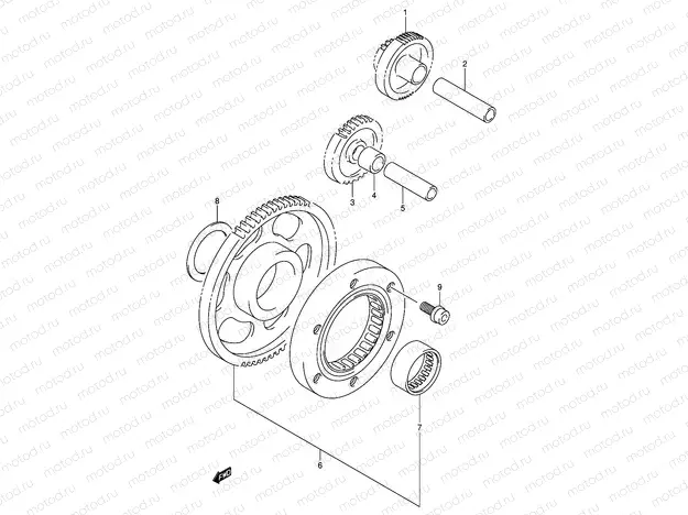 STARTER CLUTCH