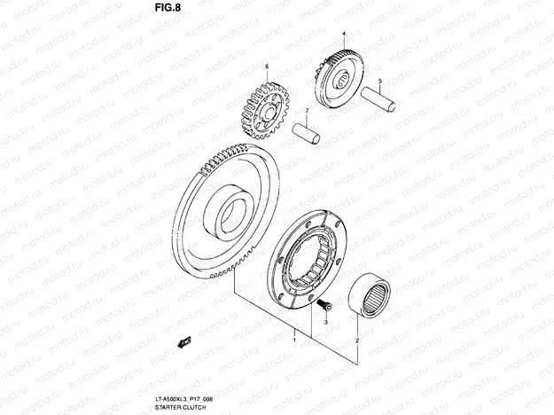 Starter clutch