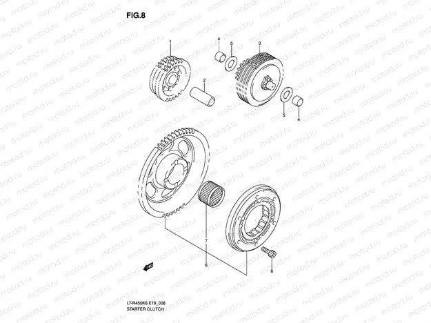 STARTER CLUTCH