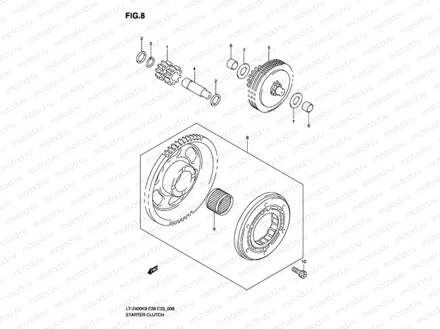 STARTER CLUTCH