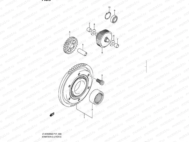 STARTER CLUTCH