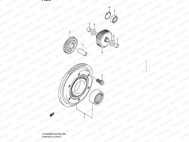 STARTER CLUTCH