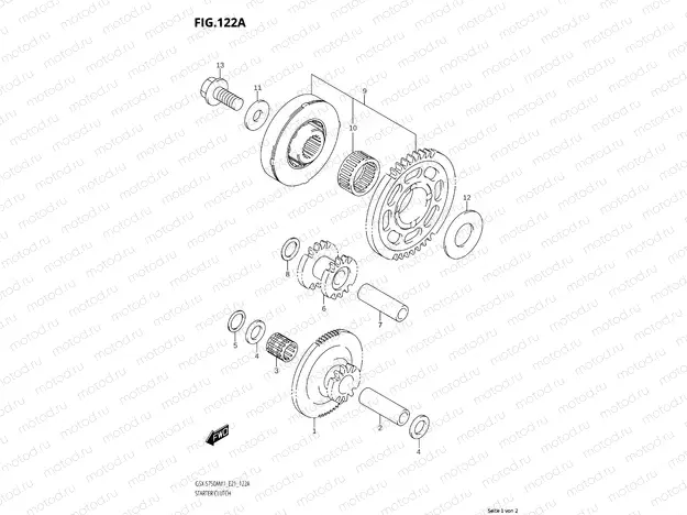 Starter clutch