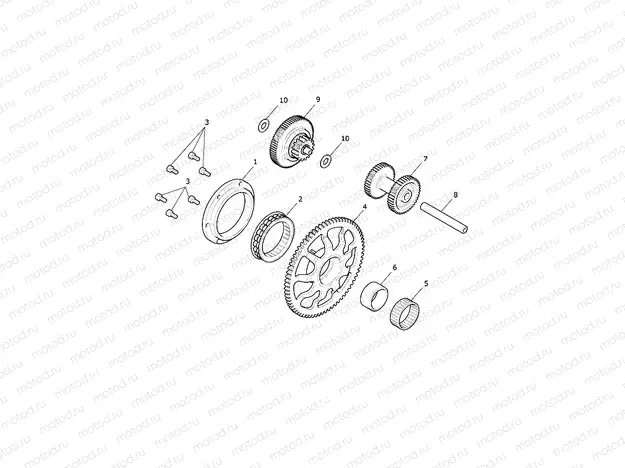 Starter Drive Gears