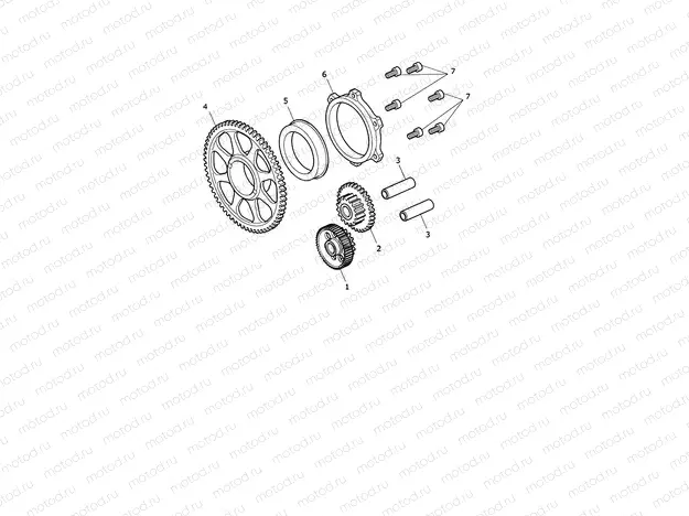 Starter Drive Gears