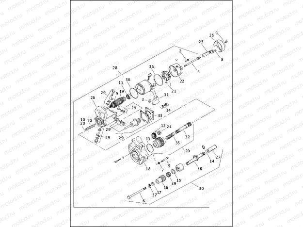 STARTER MOTOR (1 OF 2)