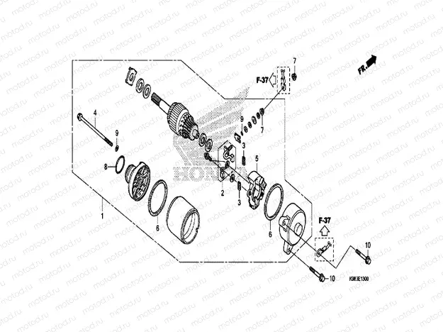 STARTER MOTOR