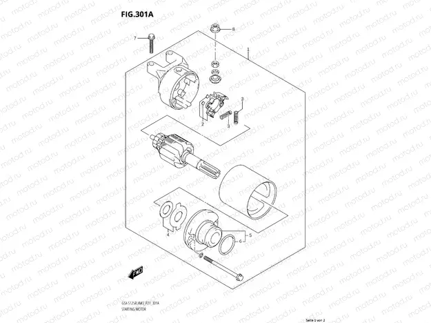 Starter motor