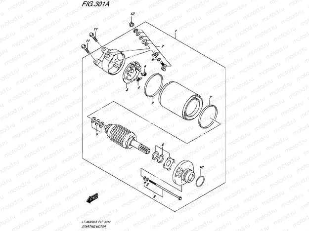 Starter motor