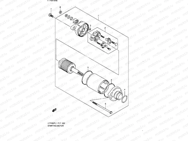 Starter motor