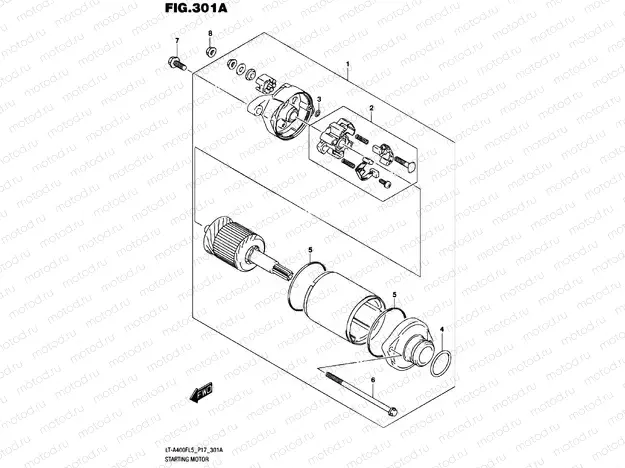 Starter motor