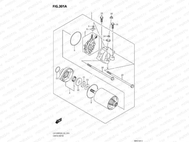 Starter motor