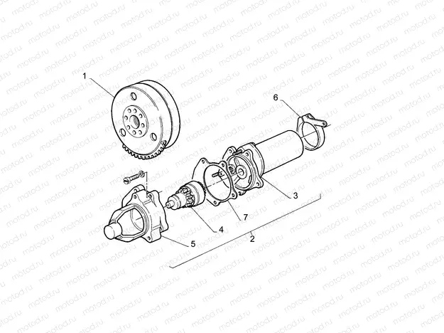 Starter motor