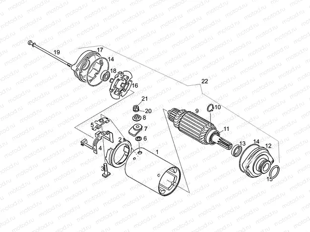 Starter motor
