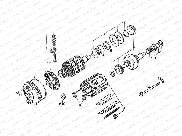 Starter motor