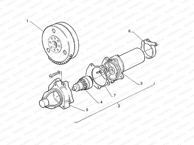 Starter motor
