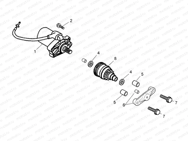 Starter motor