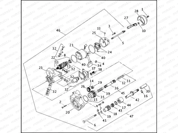 STARTER MOTOR