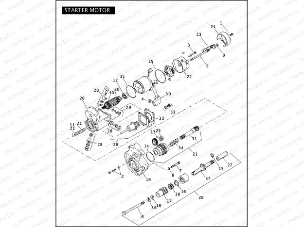 STARTER MOTOR