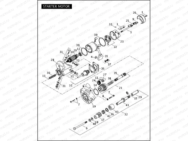 STARTER MOTOR