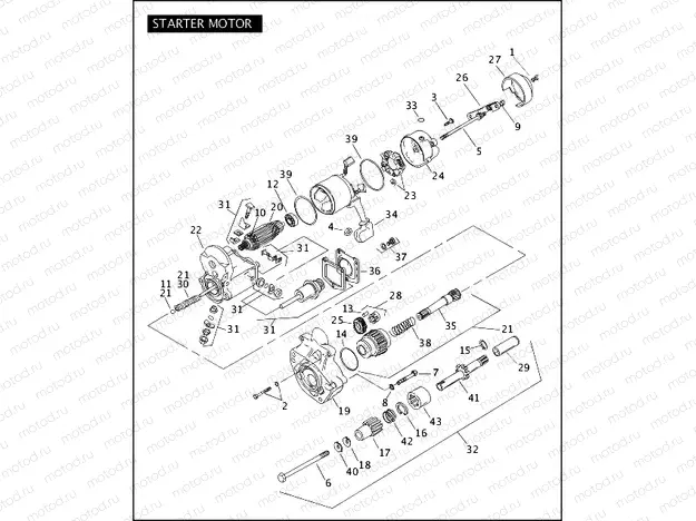 STARTER MOTOR
