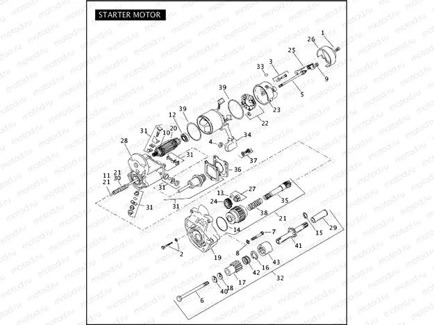 STARTER MOTOR