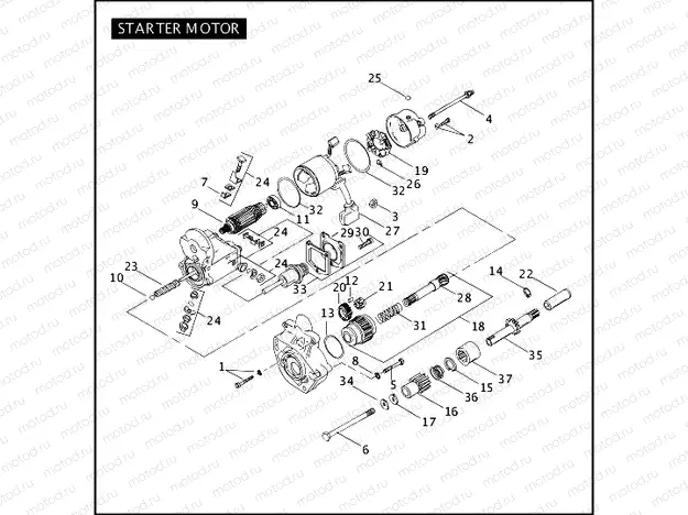 STARTER MOTOR