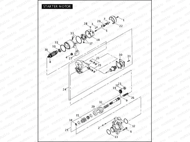 STARTER MOTOR