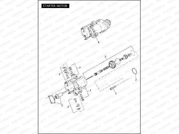 STARTER MOTOR
