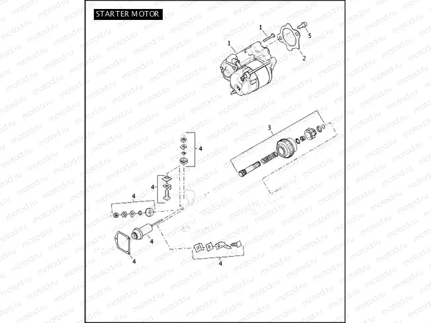 STARTER MOTOR