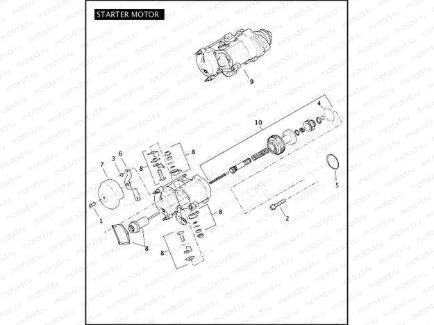 STARTER MOTOR