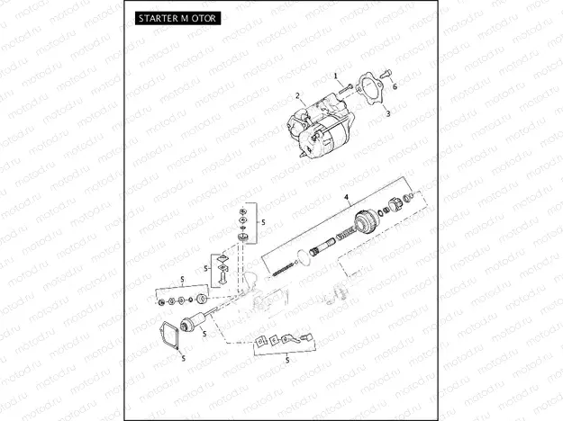 STARTER MOTOR