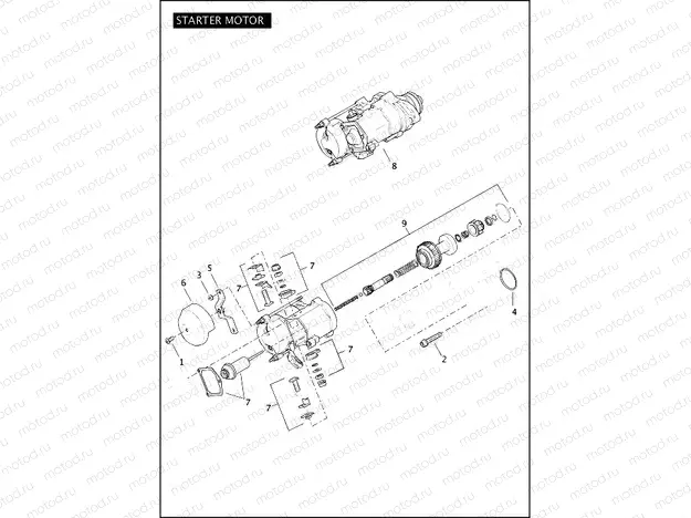 STARTER MOTOR