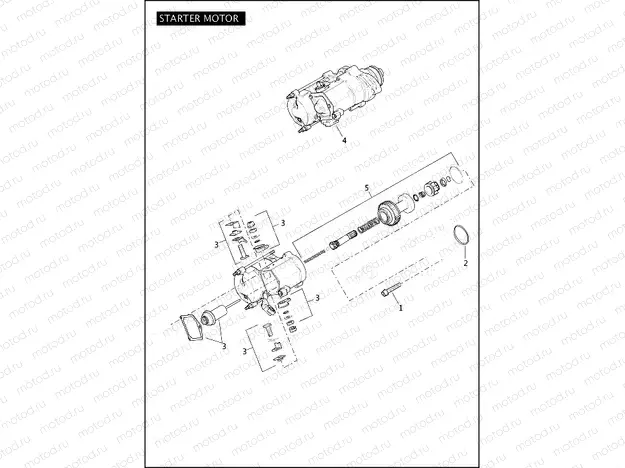 STARTER MOTOR
