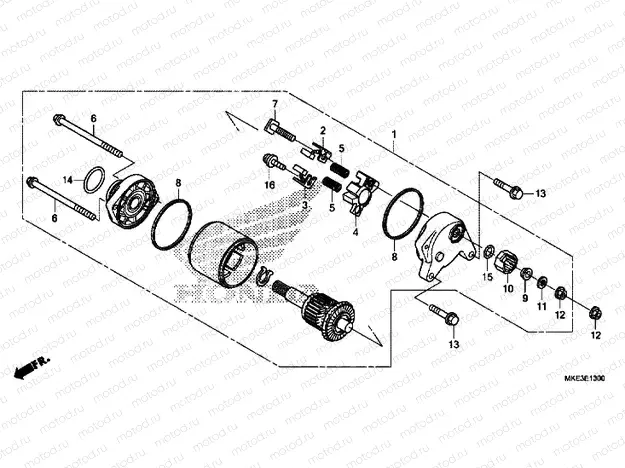 STARTING ENGINE