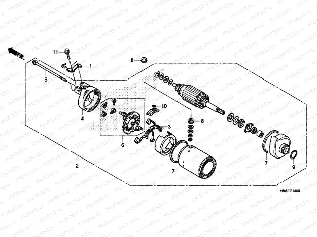 STARTING ENGINE