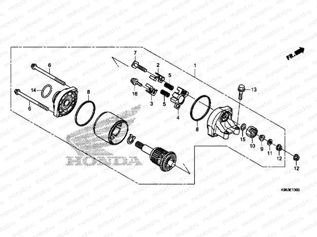 STARTING ENGINE