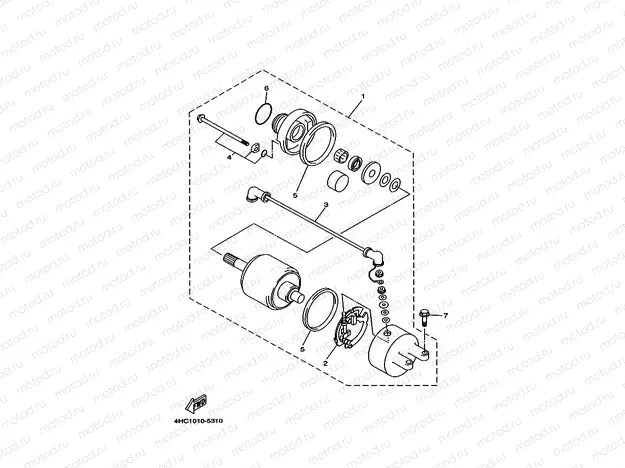 STARTING MOTOR