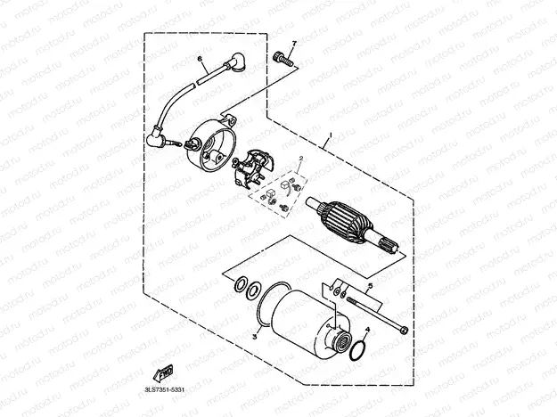 STARTING MOTOR